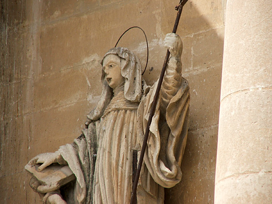 Ragusa Ibla, particolare scultura