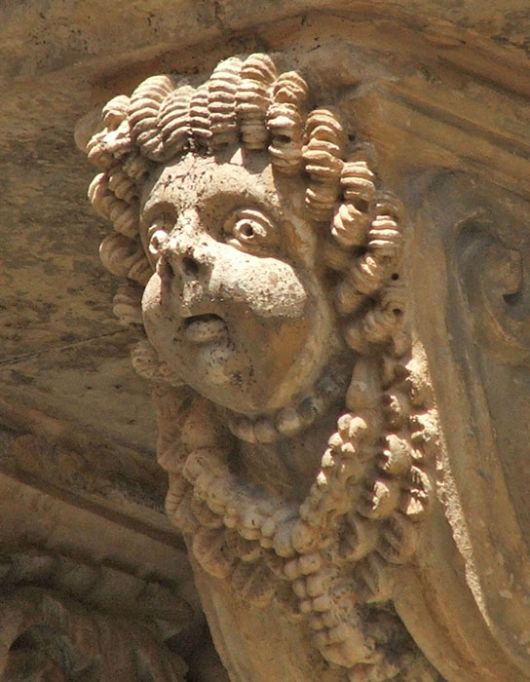 Balcone di Via Nicolaci - dettaglio
