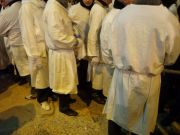 Cordone del fercolo della Santa tirato dai devoti