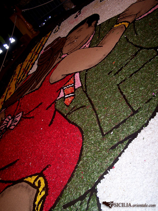 L'infiorata di Noto cita Botero
