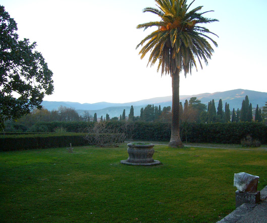 Castello dell'ammiraglio Nelson, giardino