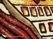 Particolare dell'infiorata