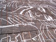 Disegni preparatori per l'infiorata di Noto